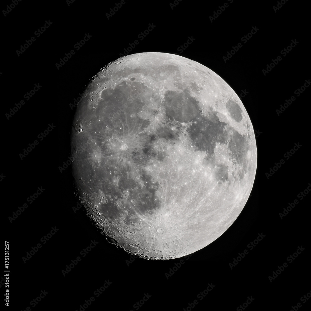 Real Moon, Three Days before Full Moon Real Moon, Three Days before Full Moon