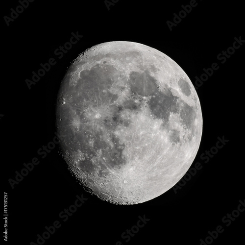 Real Moon, Three Days before Full Moon photo