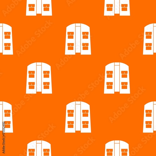 Hunter vest pattern seamless
