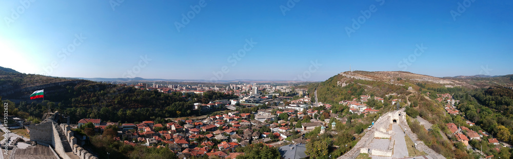 Lovech aerial view panorama