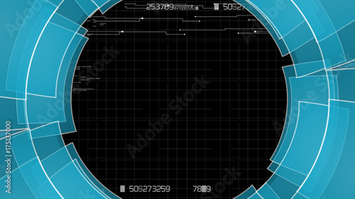 Futuristic Digital Scope Overlay 2