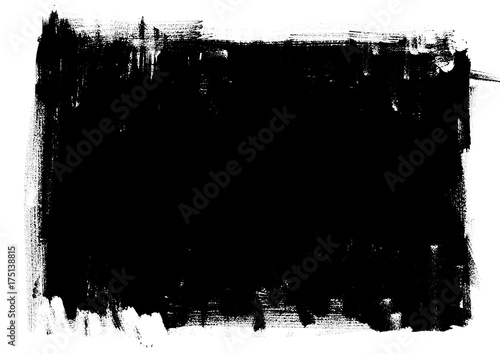 Vector background. Template, frame, old style vintage design. Graphic illustration. Black and white grungy textured background with attrition, cracks and ambrosia