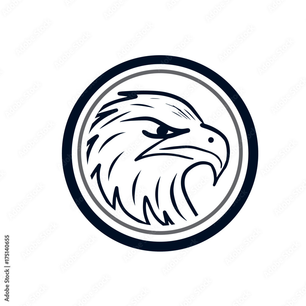 Obraz premium eagle logo