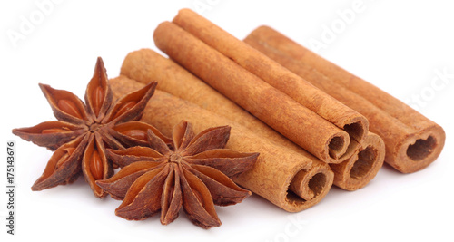 Some aromatic cinnamon with star anise