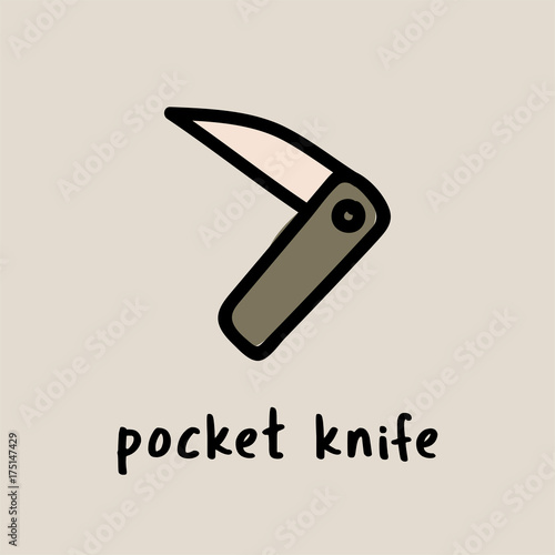 Illustration drawing style of camping icons collection