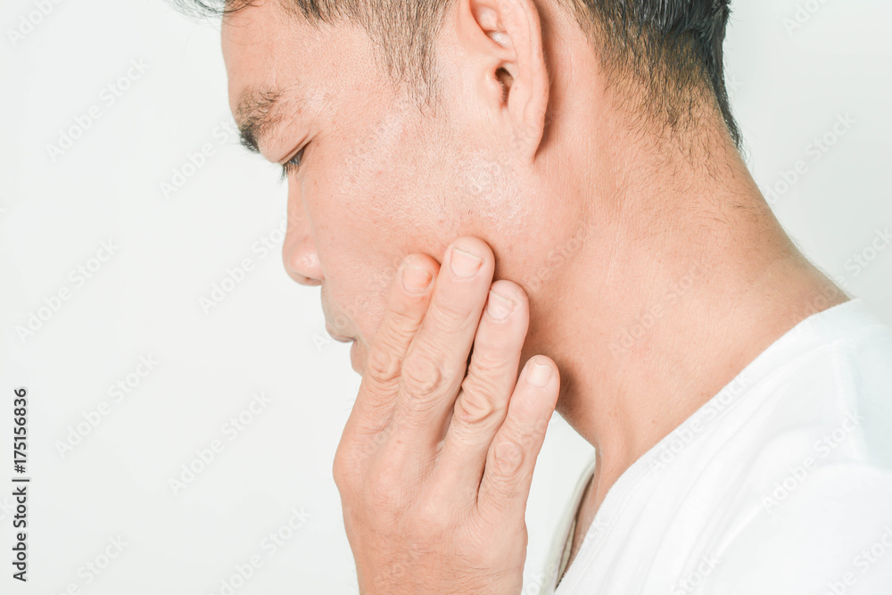 Fototapeta premium tonsillitis