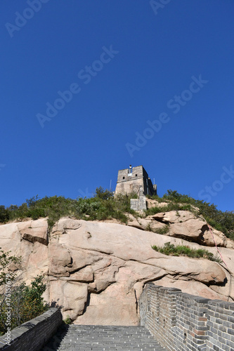 The dead end. A far-away look to Great Wall of China. Pic was taken in Badaling, September 2017