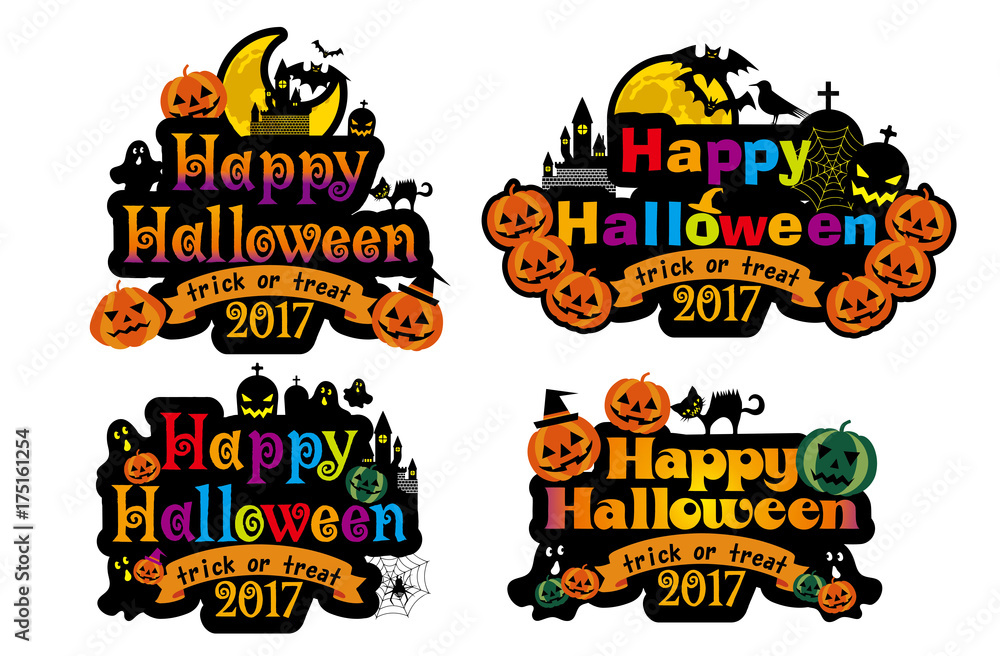 イラスト素材 ハロウィン用イラスト ロゴ Illustration For Halloween Stock Vector Adobe Stock イラスト素材 ハロウィン用イラスト ロゴ Illustration For Halloween Stock Vector Adobe Stock