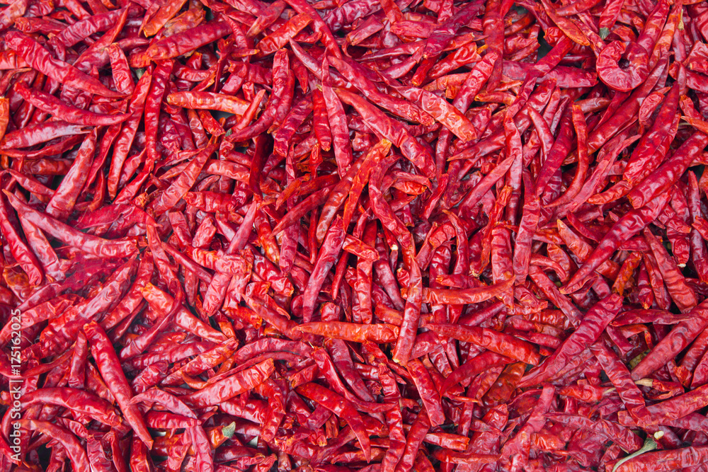Chilli red peppers