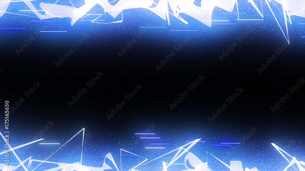 稲妻エフェクトフレーム Stock イラスト Adobe Stock