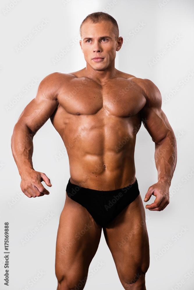 Sexy man bodybuilder