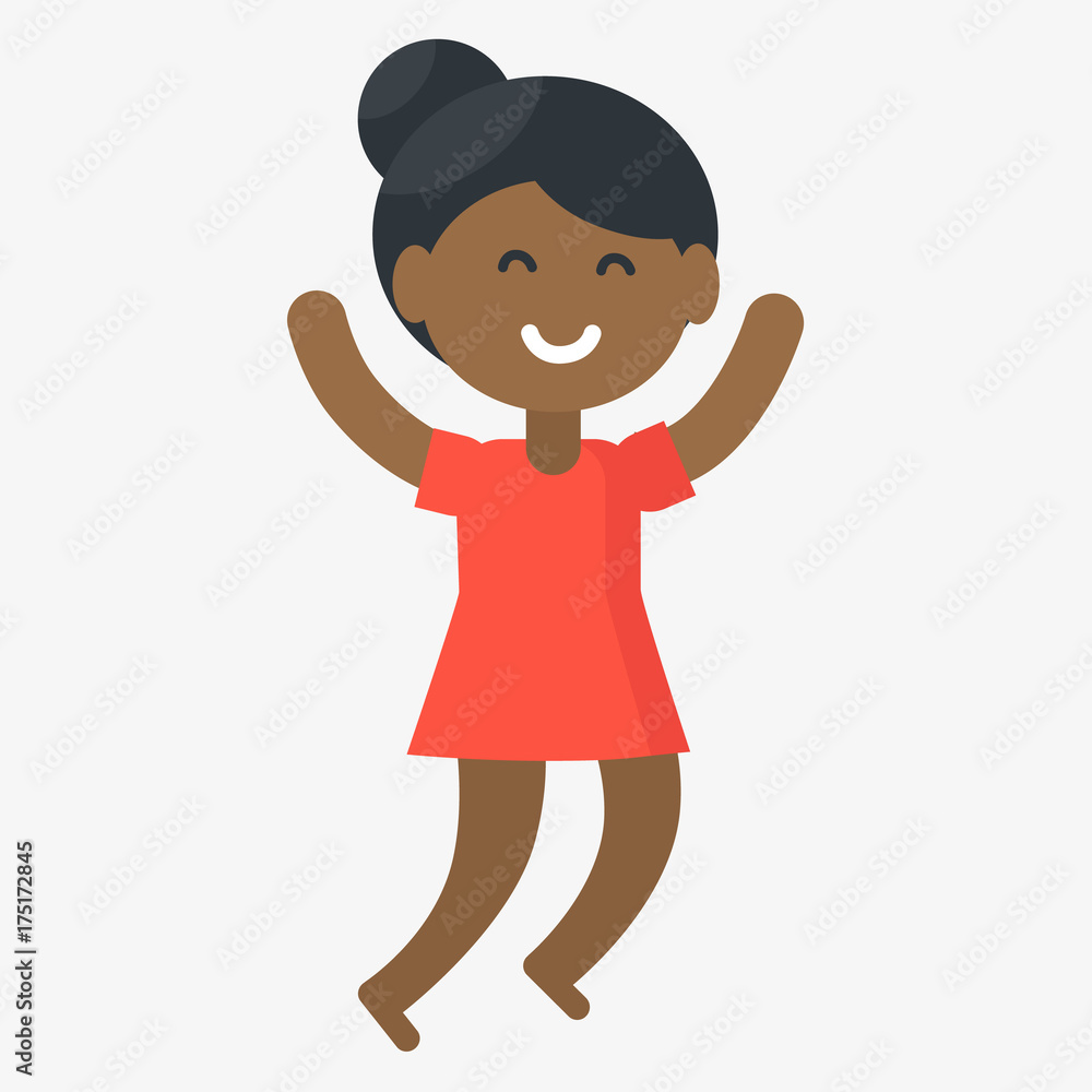 Smiling Boy Isolated Vector Illustration on White Smiling Boy Isolated Vector Illustration on White
