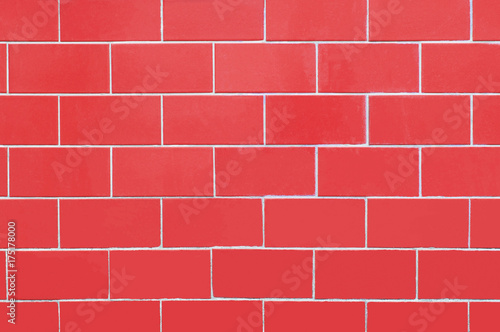 Red brickwork (background, texture) © Anastasia