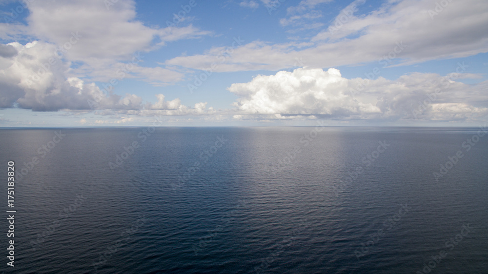 Wolken über der Nordsee