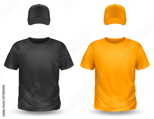 T-shirts et casquettes vectoriels 4