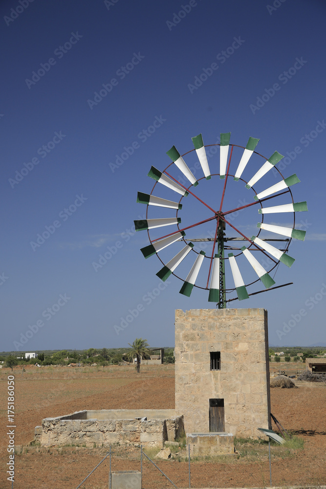 Windmühle, Insel Mallorca, Balearen, Spanien, Europa