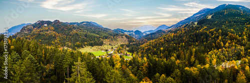 Panorama Herbstwald