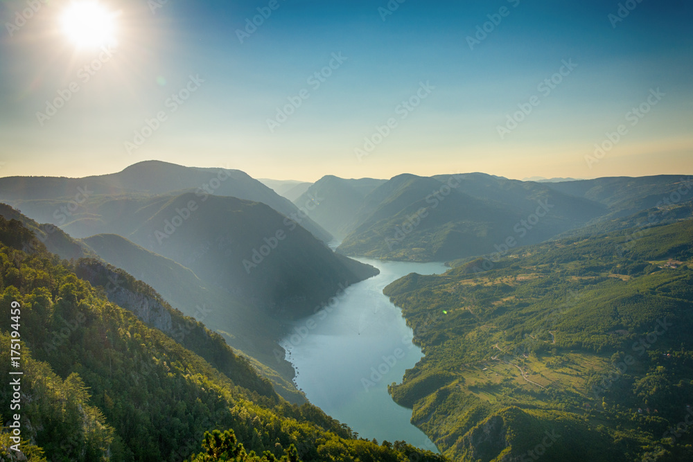 Fototapeta premium Punkt widokowy Banjska stena góra Tara Serbia