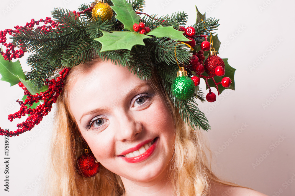 Stylish Christmas headdress Stylish Christmas headdress