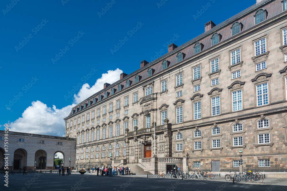 Christiansborg Palace in Copenhagen