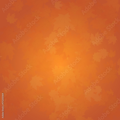 Abstract nature background. Scattered leaves. Autumn colors © o_a