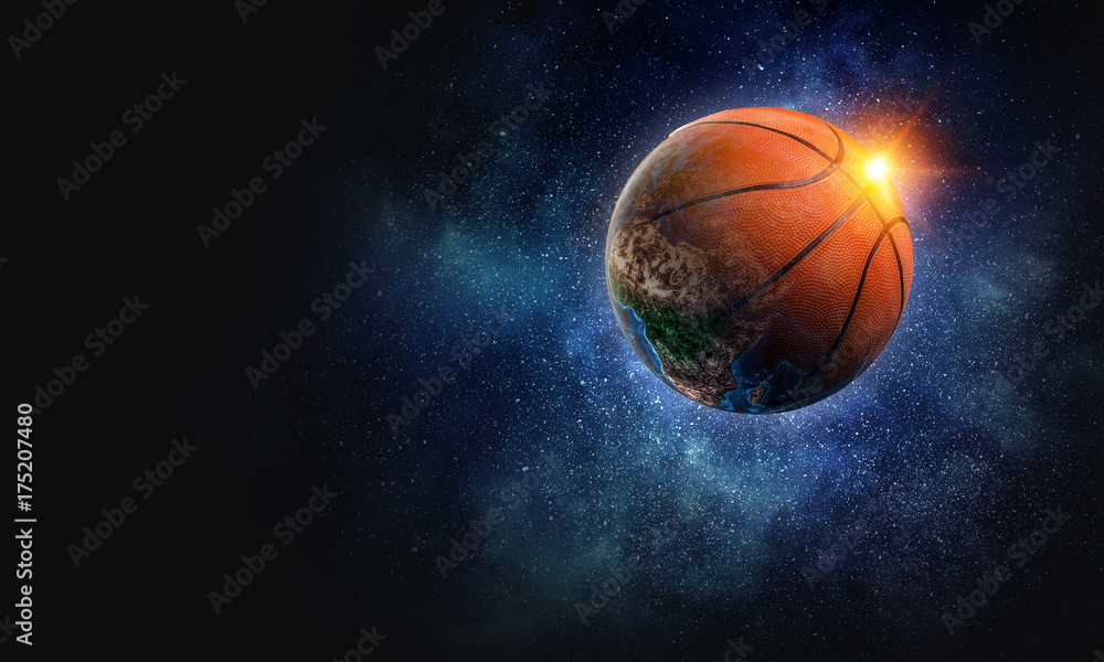 Fototapeta premium Basketball game concept