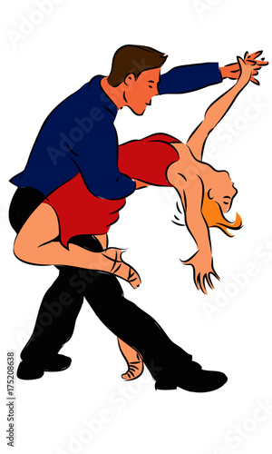 Dance, Tango, Salsa, couple, 