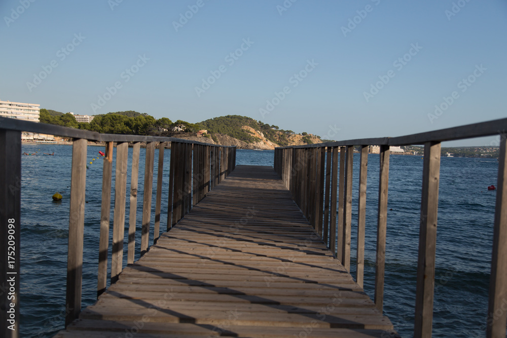 Landschaft und Strand von Mallorca 
