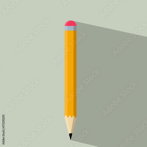 Bleistift flat icon vektor