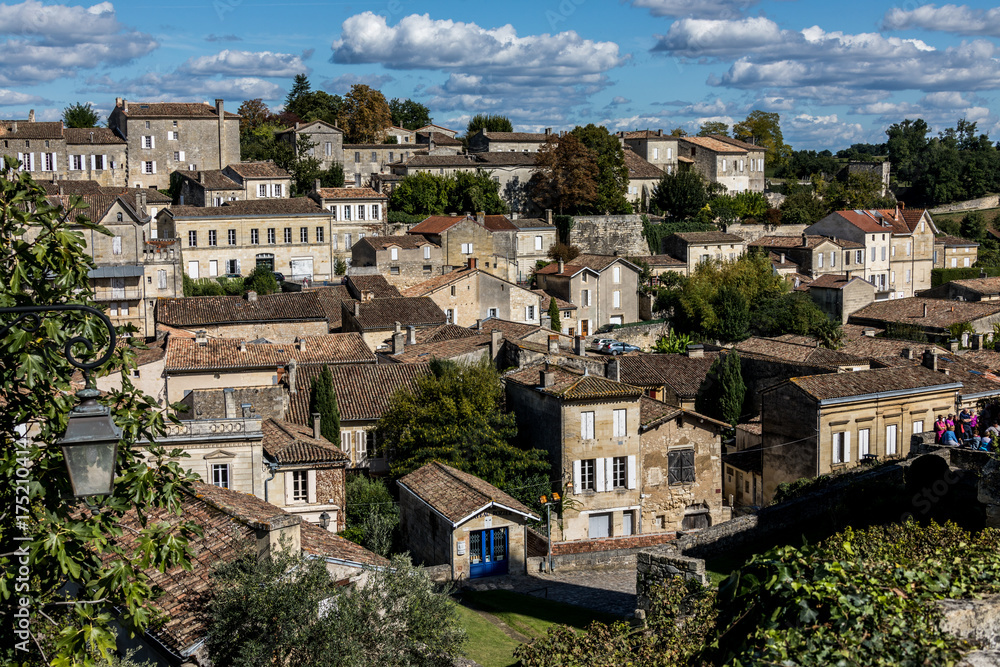 The medieval town of  Saint-Emilion