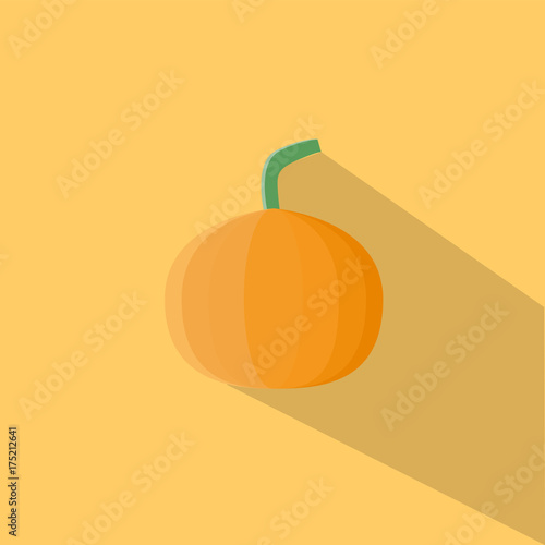 flat icon Kürbis