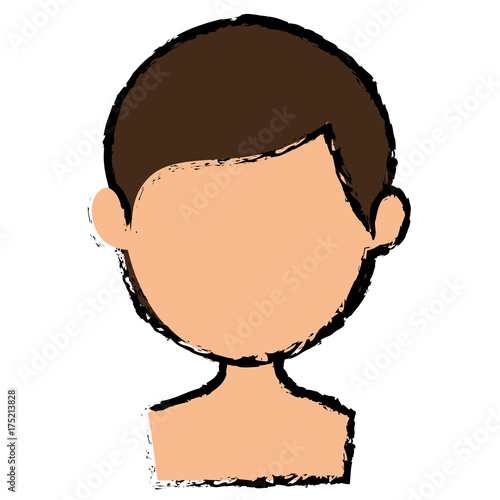 young man shirtless avatar character