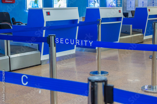 Tape Security at the airport, Terminal airport