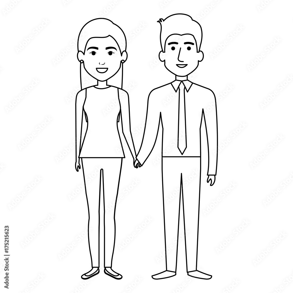lovers couple avatars character lovers couple avatars character