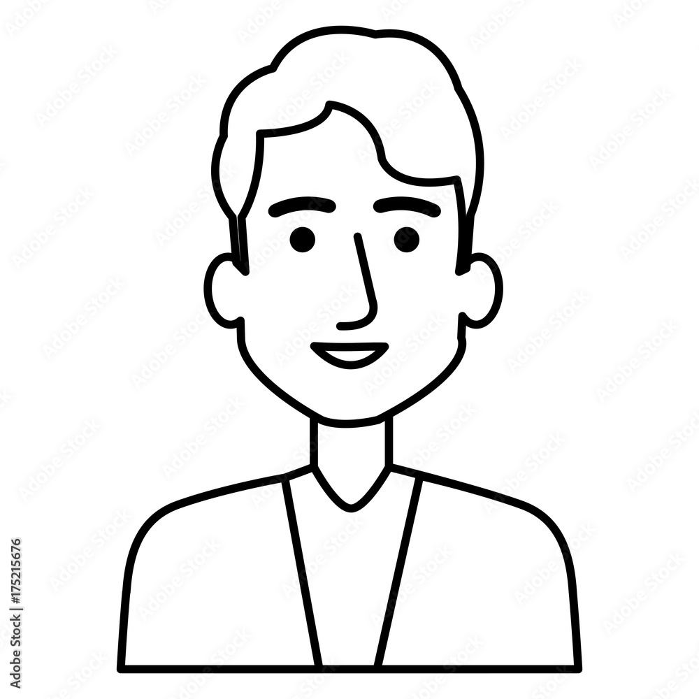 young man avatar character