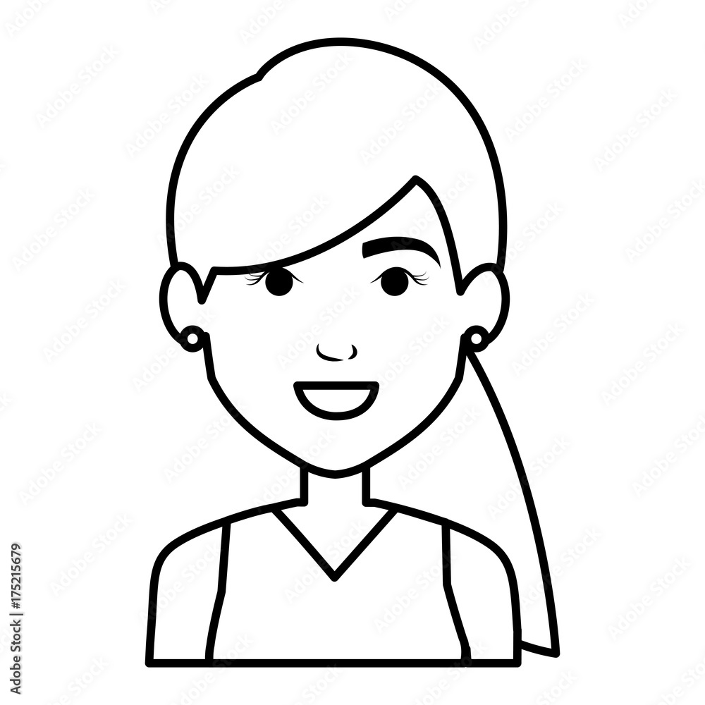 beautiful woman avatar character beautiful woman avatar character