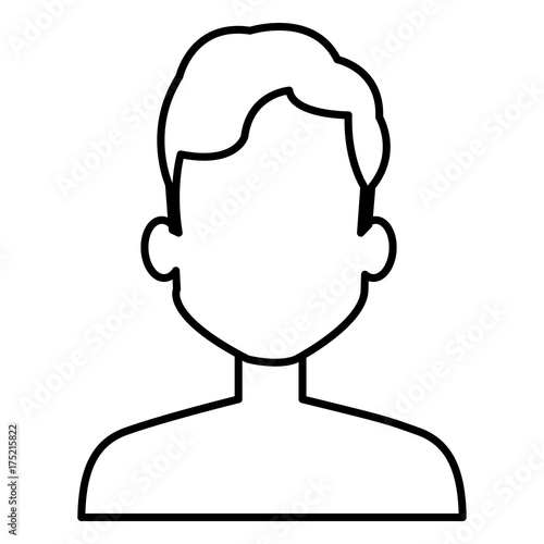 young man shirtless avatar character