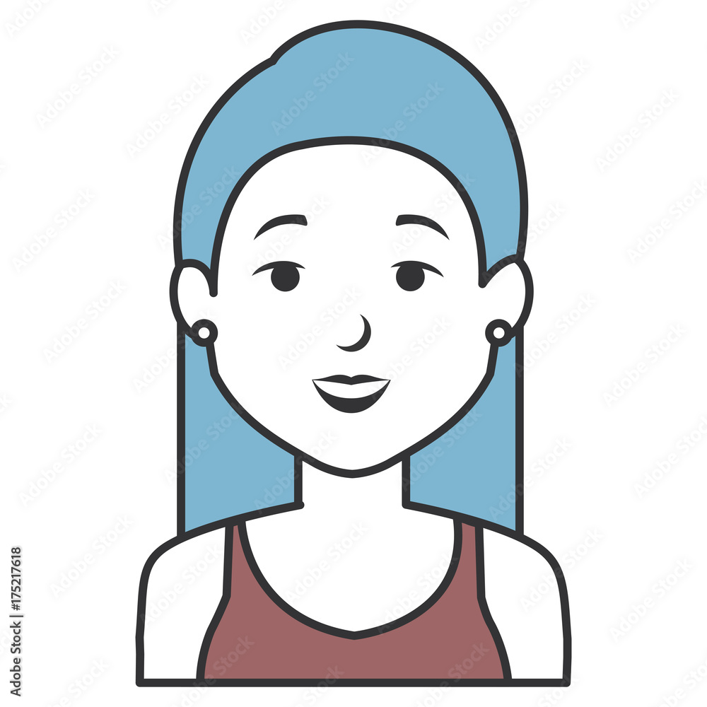 beautiful woman avatar character beautiful woman avatar character