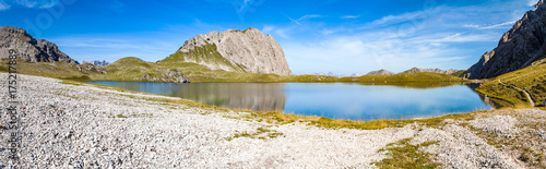 majastetic panorama from kogelsea - gramais - lechtal - austria photo