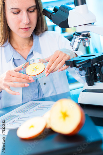 Checking fruit and vegetables for harmful elements. Laboratory for Inspection of Food Quality