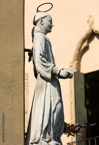 One of the many statues of St. Anthony in Padua. Italy photo