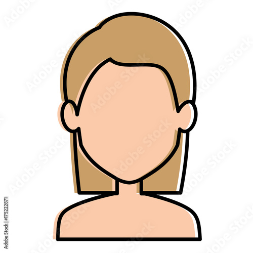 beautiful woman shirtless avatar character