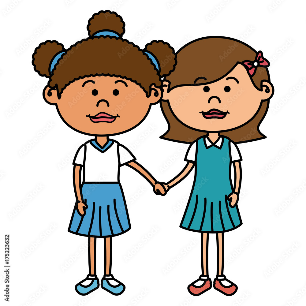 cute little girls characters