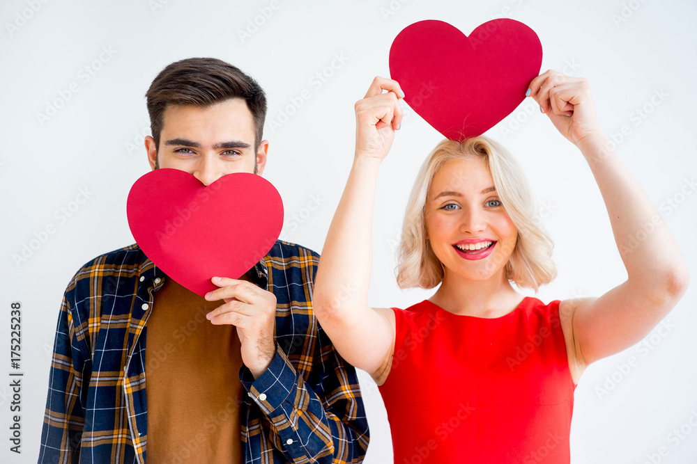 Couple on valentine day Couple on valentine day