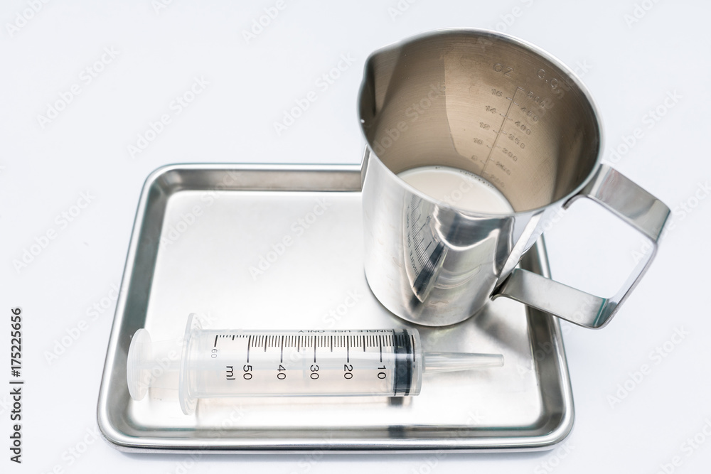 Jug feed and Syringe feed is the Medical equipment use for Enteral ...