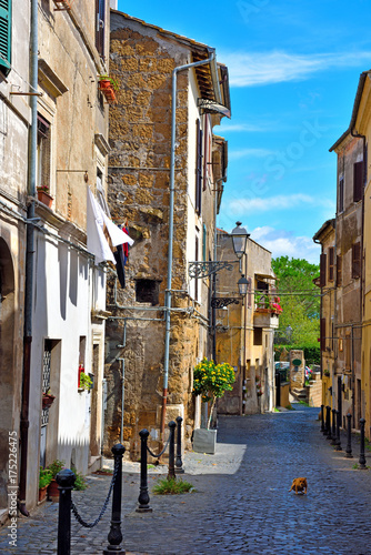 View of Civita Castellana. Lazio. Italy