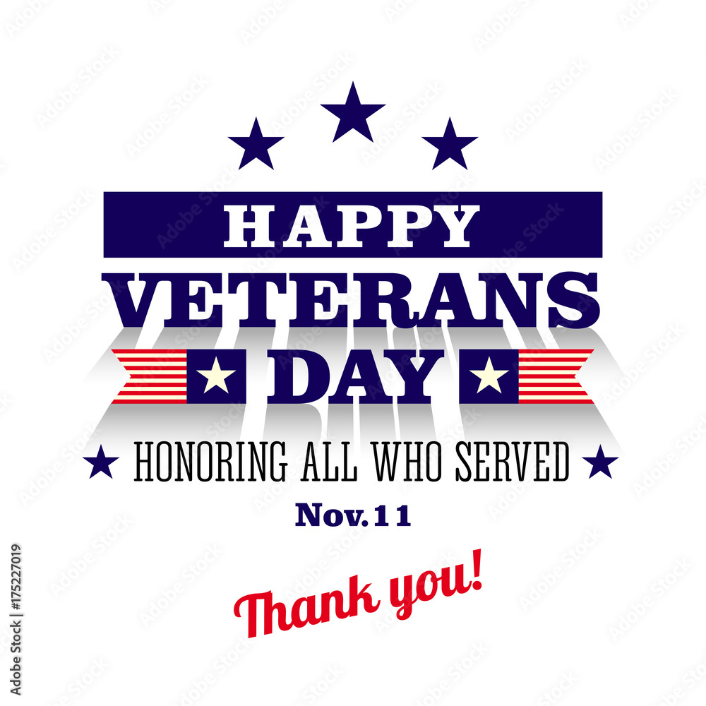happy veterans day greeting card happy veterans day greeting card