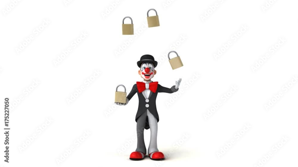 Fun clown - 3D Animation