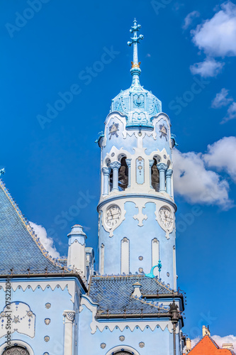 Photography Blue church in Bratislava - Church of St. Elizabeth