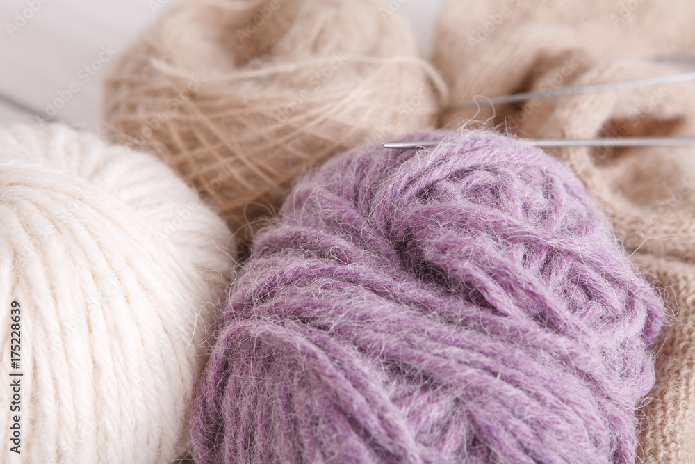 Needlework and handicraft concept Needlework and handicraft concept